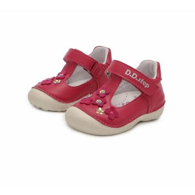   D.D. Step kislány szandálcipő, dark pink, 19-23 (015-467B) AKCIÓS