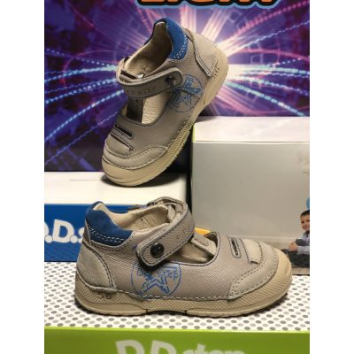   D.D. Step kisfiú szandálcipő szürke, 19-22 - (038-225a) - AKCIÓS