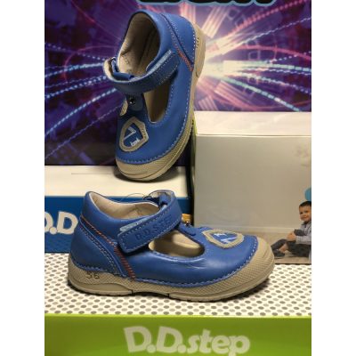   D.D. Step kisfiú szandálcipő szürke, 20-as , 21-es - (038-242a) - AKCIÓS
