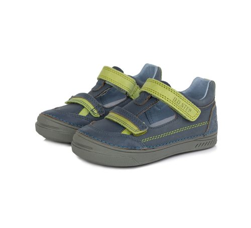 D.D. Step fiú tavaszi/nyári bőr szandálcipő kék,zöld , 25-30 (040-437b) - AKCIÓS