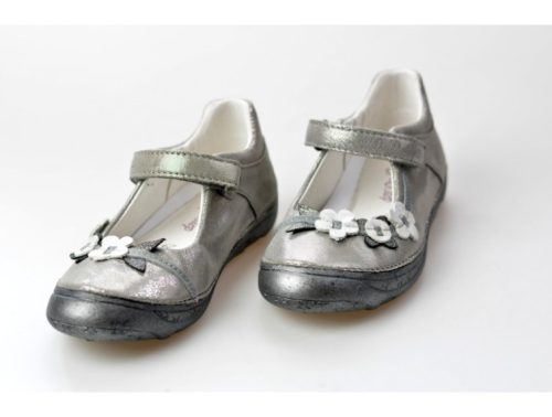 D.D. Step nagylány szandálcipő/balerina, ezüst - 32-36 (046-612) - AKCIÓS