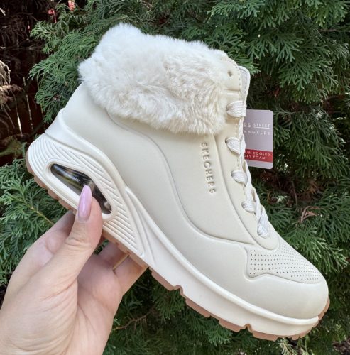 SKECHERS lány Uno AIR bézs bokacsizma!  36,37,39 ! ÚJ KOLLEKCIÓ!