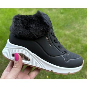   SKECHERS lány Uno AIR black bokacsizma! 31,33 ! ÚJ KOLLEKCIÓ!
