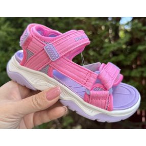   SKECHERS lány pillekönnyű tépőzáras rózsaszín szandál, 27-37 ! ÚJ KOLLEKCIÓ! 