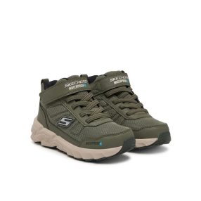   Új SKECHERS  fiú vízálló khaki bakancs!! 27-37  !! ÚJ MODELL!!