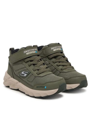 Új SKECHERS  fiú vízálló khaki bakancs!! 27-37  !! ÚJ MODELL!!