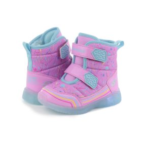   SKECHERS lány bélelt villogós, vízlepergetős hótaposó ! 24-28 ! ÚJ KOLLEKCIÓ