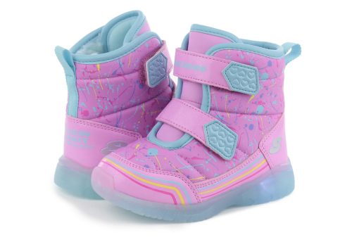 SKECHERS lány bélelt villogós, vízlepergetős hótaposó ! 24-28 ! ÚJ KOLLEKCIÓ