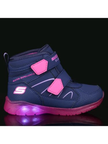 SKECHERS lány bélelt villogós, vízlepergetős hótaposó ! 23-26! ÚJ KOLLEKCIÓ