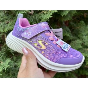   SKECHERS lány pillekönnyű lila pillangós vízlepergetős sportcipő!! 33,35 ! ÚJ KOLLEKCIÓ! 