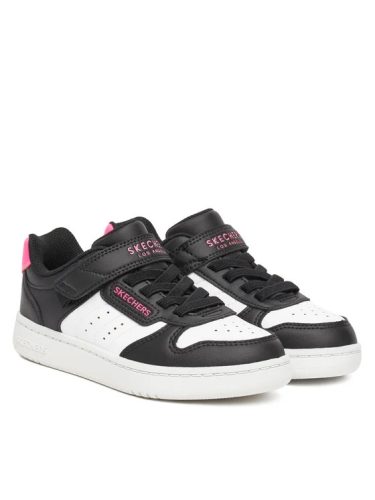 SKECHERS lány pillekönnyű fekete-fehér sneaker!! 31-33,37 ! ÚJ KOLLEKCIÓ! 