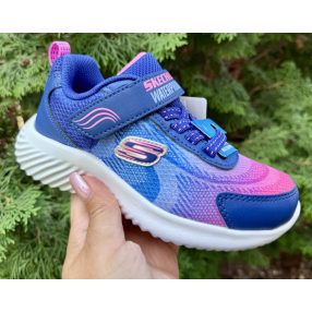  SKECHERS lány pillekönnyű lila-kékes VÍZÁLLÓ  sportcipő!! 27,29-31,36 ! ÚJ KOLLEKCIÓ! 
