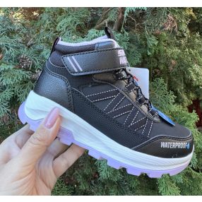   SKECHERS lány vízálló fekete bakancs ! 27-35 ! ÚJ KOLLEKCIÓ!