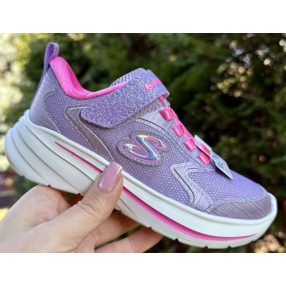   SKECHERS lány pillekönnyű lila, csillogós sportcipő!! 27,32-36 ! ÚJ KOLLEKCIÓ! 
