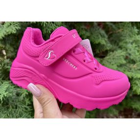   SKECHERS lány pillekönnyű UNO Lite pink őszi sportcipő! Memóriahabos talpbetéttel! 30,31,