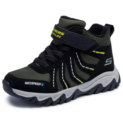   Új SKECHERS RUGGED RANGER - STORM TRAIL fiú vízálló, bélelt khaki bakancs!! 29-35,37,38,39 !! ÚJ MODELL!!