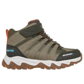   Új SKECHERS RUGGED RANGER - STORM TRAIL fiú vízálló, bélelt barna bakancs!! 31-37 !! ÚJ MODELL!!
