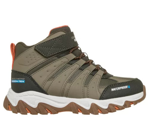 Új SKECHERS RUGGED RANGER - STORM TRAIL fiú vízálló, bélelt barna bakancs!! 31-37 !! ÚJ MODELL!!