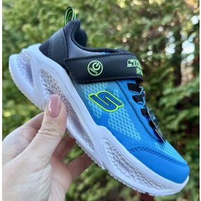   SKECHERS fiú pillekönnyű villogós sportcipő!! 27-34 ! ki/bekapcsolható! ÚJ KOLLEKCIÓ! 