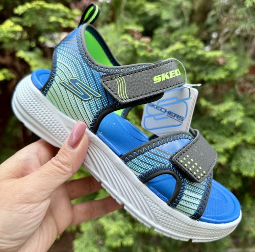 SKECHERS fiú pillekönnyű szandál, 31-36 ! ÚJ KOLLEKCIÓ! 