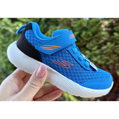   SKECHERS fiú pillekönnyű kék sportcipő!! 25,26! ÚJ KOLLEKCIÓ!