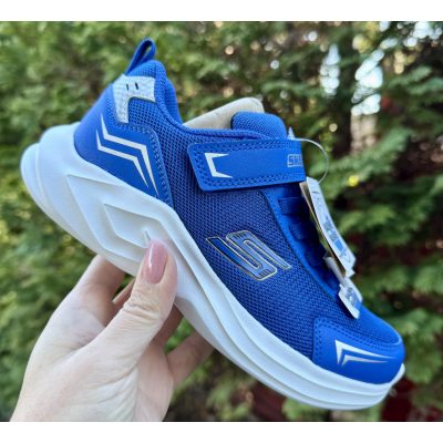   SKECHERS fiú pillekönnyű kék sportcipő!! 27,29,31 ! ÚJ KOLLEKCIÓ! AKCIÓS! 
