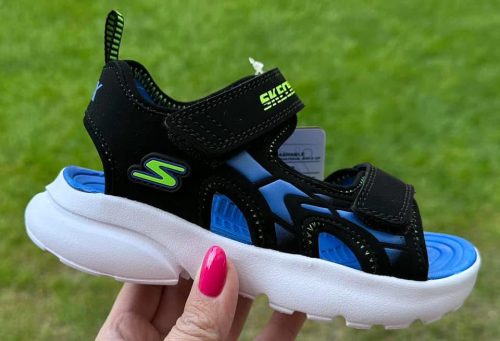 SKECHERS fiú pillekönnyű szandál, 31,32,35,36 ! ÚJ KOLLEKCIÓ! Mosógépben mosható!