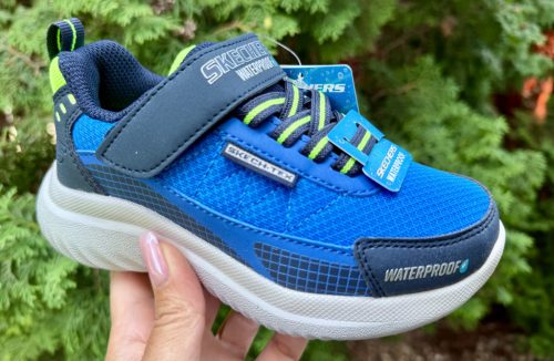 SKECHERS fiú kék gumifűzős VÍZÁLLÓ sportcipő! ,28,30,31,32,37 ! Új kollekció