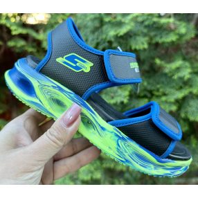   SKECHERS fiú pillekönnyű VILLOGÓS szandál, 31,32! ÚJ KOLLEKCIÓ! 