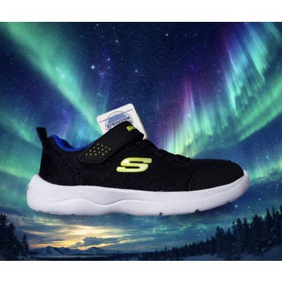   SKECHERS fiú pillekönnyű fekete sportcipő!! 26,27,28 ÚJ KOLLEKCIÓ! AKCIÓS! 