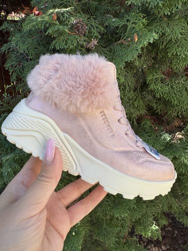 SKECHERS lány Uno lite comfurt mauve bokacsizma! 27,30,31! ÚJ KOLLEKCIÓ!
