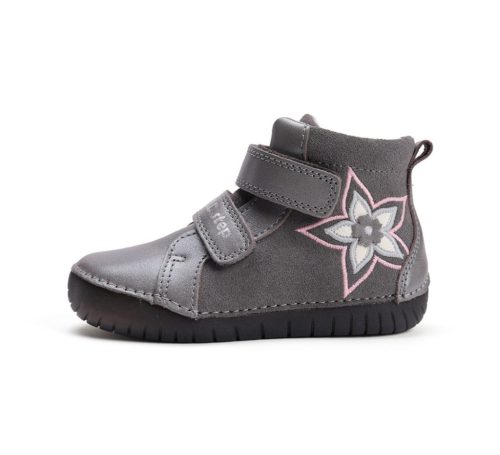 D.D. Step lány átmeneti TEX-ES FLUORESZKÁLÓ TALPÚ magasszárú cipő,25,26,27,30 (a050-52429bm) AKCIÓS!