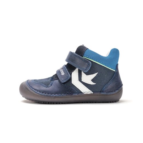 D.D. Step fiú átmeneti tex-es BAREFOOT, FLUORESZKÁLÓS magasszárú bőrcipő, 26-os ! (a063-52159m) AKCIÓS!