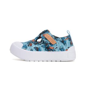   D.D. Step kisfiú vászon szandálcipő, vízlepergetős! 21,22! (c096-51104) AKCIÓS