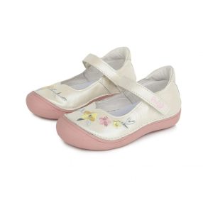   Ponte20 lány szupinált bőr szandálcipő, ezüst, 24,25 (DA06-1-348a) AKCIÓS