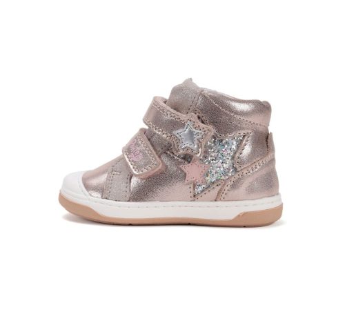 PONTE20 szupinált lány átmeneti TEX-es bőrcipő, pezsgő! 22,24,26 (DA06-2519A) - ÚJ KOLLEKCIÓ!