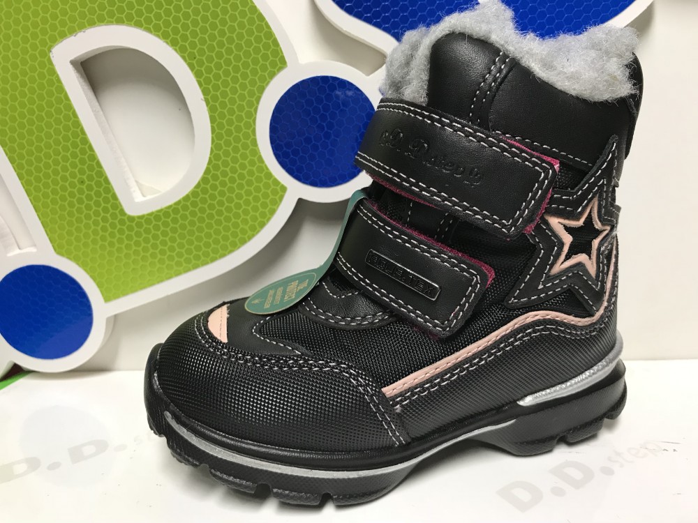 D.D. Step lány téli AQUATEX ES bélelt bakancs fekete,rózsaszín csillaggal,24 28 (F651 700bm) D.D. Step lány téli AQUATEX ES bélelt bakancs fekete,rózsaszín csillaggal,24 28 (F651 700bm)