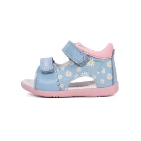   D.D. Step lány bőrszandál, kék, 26-31!! (G075-61329AM) - ÚJ KOLLEKCIÓ