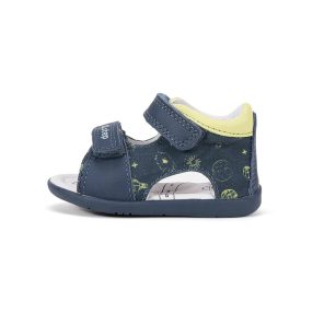   D.D. Step fiú sötétkék bőrszandál, 26-31 (G075-61722BM)- ÚJ KOLLEKCIÓ!