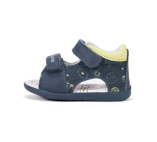 D.D. Step fiú sötétkék bőrszandál, 26-31 (G075-61722BM)- ÚJ KOLLEKCIÓ!