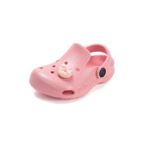   D.D. STEP lány rózsaszín, fánkos GUMIPAPUCS, 24-33! (J109-61467) ÚJ KOLLEKCIÓ!