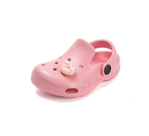 D.D. STEP lány rózsaszín, fánkos GUMIPAPUCS, 24-33! (J109-61467) ÚJ KOLLEKCIÓ!
