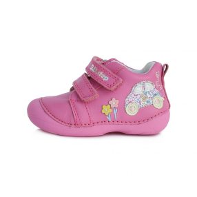   D.D. Step kislány zárt cipő pink autós! 20-as! (015-341a)  AKCIÓS!
