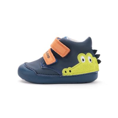   D.D. Step kisfiú átmeneti bőrcipő kék, krokodilos ! 21,23,24,25 (S066-52509A) ÚJ KOLLEKCIÓ!