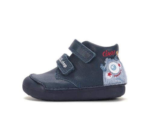 D.D. Step kisfiú átmeneti bőrcipő sötétkék ! 21-25 (S066-62554) ÚJ KOLLEKCIÓ!