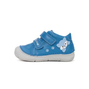   D.D. Step kisfiú átmeneti bőrcipő kék, rókás! 21-25 (S082-61703) ÚJ KOLLEKCIÓ!
