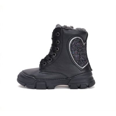   D.D. Step nagylány téli tex-es bélelt bőrbakancs, 33-as! (w056-42453al) ÚJ KOLLEKCIÓ! 