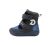 D.D. Step fiú Tex-es téli bundás kék bőrbakancs, 26-31 (w071-52664bm) ÚJ KOLLEKCIÓ!