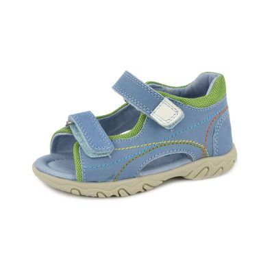   D.D. Step kisfiú szandál világoskék sportos- 20-as,  ac625-28c (KISEBB MÉRETEZÉS)!