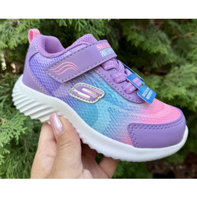   SKECHERS lány pillekönnyű lila VÍZÁLLÓ sportcipő!! 24,26 ! ÚJ KOLLEKCIÓ! 